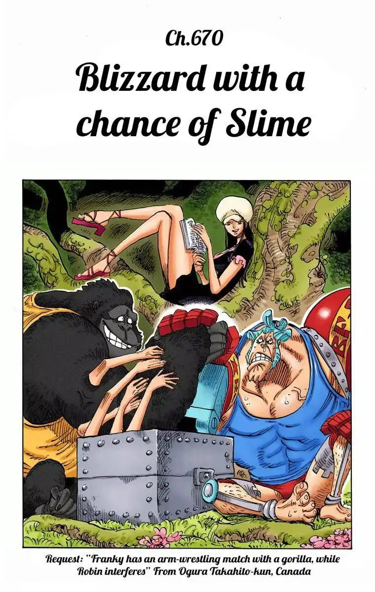 One Piece - Digital Colored Comics Chapter 670 1